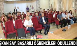 Başkan Say, başarılı öğrencileri ödüllendirdi