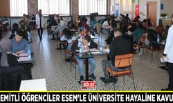 Edremitli öğrenciler ESEM'le üniversite hayaline kavuştu