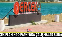 Erçek Flamingo Parkı'nda çalışmalar sürüyor