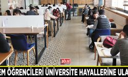 ESEM öğrencileri üniversite hayallerine ulaştı