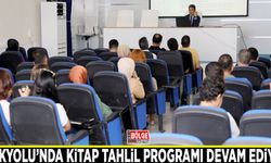 İpekyolu’nda kitap tahlil programı devam ediyor
