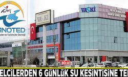 Otelcilerden 6 günlük su kesintisine tepki
