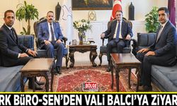 Türk Büro-Sen Van Şubesi'nden Van Valisi Ozan Balcı'ya ziyaret