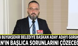 Van Büyükşehir Belediye Başkan Aday Adayı Görünüş: Van'ın başlıca sorunlarını çözeceğiz