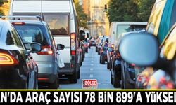 Van'da araç sayısı 78 bin 899'a yükseldi