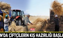 Van'da çiftçilerin kış hazırlığı başladı