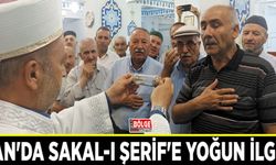 Van'da Sakal-ı Şerif'e yoğun ilgi…