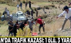 Van'da trafik kazası: 1 ölü, 3 yaralı