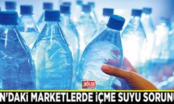 Van'daki marketlerde içme suyu sorunu…