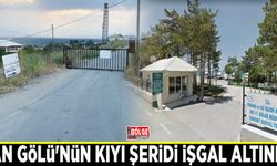 Van Gölü'nün kıyı şeridi işgal altında