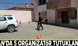 Van’da 5 organizatör tutuklandı