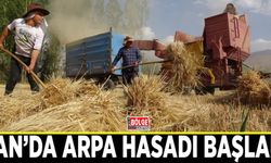 Van’da arpa hasadı başladı