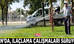 Van’da, ilaçlama çalışmaları sürüyor