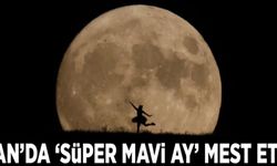 Van’da ‘Süper Mavi Ay’ mest etti