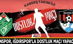 Vanspor, Iğdırspor'la dostluk maçı yapacak