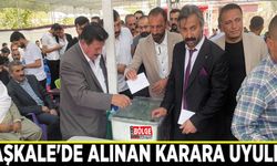 Başkale’de düğün ve taziyeler için alınan karara uyuldu