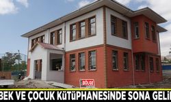 Bebek ve çocuk kütüphanesinde sona gelindi