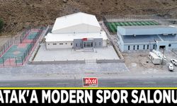 Çatak'a modern spor salonu…