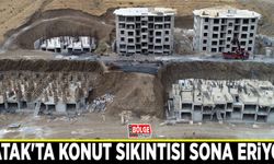 Çatak'ta konut sıkıntısı sona eriyor