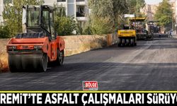 Edremit’te asfalt çalışmaları sürüyor