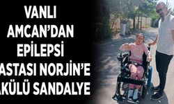 Epilepsi hastası Norjin’e akülü sandalye