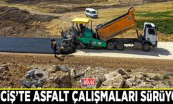 Erciş’te asfalt çalışmaları sürüyor
