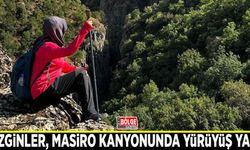 Gezginler, Masiro kanyonunda yürüyüş yaptı