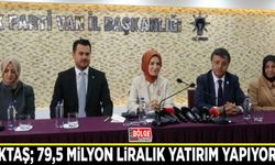 Göktaş; 79,5 milyon liralık yatırım yapıyoruz
