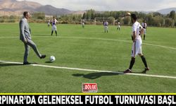 Gürpınar’da geleneksel futbol turnuvası başladı