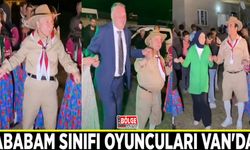 Hababam sınıfı oyuncuları Van'da nişan törenine katıldı
