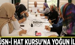Hüsn-i Hat Kursu’na yoğun ilgi