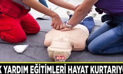 İlk yardım eğitimleri hayat kurtarıyor