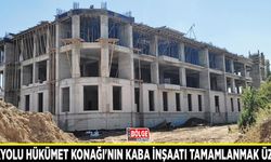 İpekyolu Hükümet Konağı'nın kaba inşaatı tamamlanmak üzere