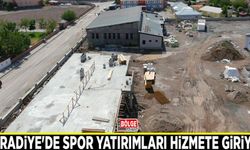 Muradiye'de spor yatırımları hizmete giriyor