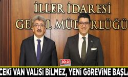 Önceki Van Valisi Bilmez, yeni görevine başladı
