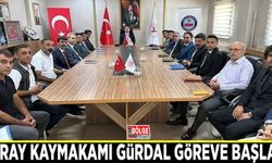 Saray Kaymakamı Gürdal göreve başladı