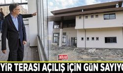 Seyir terası açılış için gün sayıyor