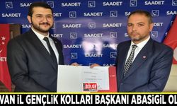 SP Van İl Gençlik Kolları Başkanı Abasigil oldu
