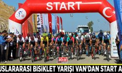 Uluslararası Bisiklet Yarışı Van'dan start aldı