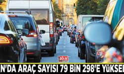 Van'da araç sayısı 79 bin 298'e yükseldi