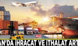Van'da ihracat ve ithalat arttı