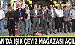 Van'da Işık Çeyiz Mağazası açıldı