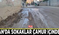 Van'da sokaklar çamur içinde…