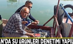 Van'da su ürünleri denetimi yapıldı