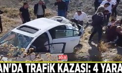 Van'da trafik kazası: 4 yaralı
