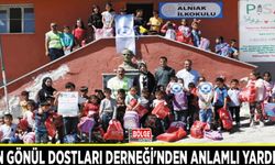 Van Gönül Dostları Derneği'nden anlamlı yardım…