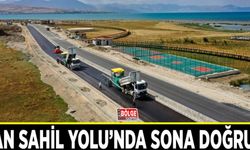 Van Sahil Yolu’nda sona doğru…