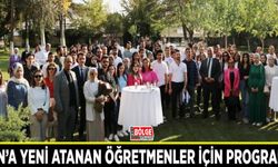 Van’a yeni atanan öğretmenler için program…