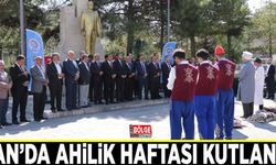 Van’da Ahilik Haftası kutlandı