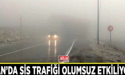 Van’da sis trafiği olumsuz etkiliyor